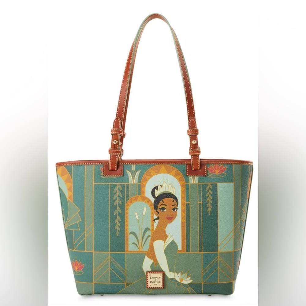 💫Disney Dooney & Bourke Tiana Tote- Collectible 4 Disney fans & Enthusiasts 👸🏽 🐸